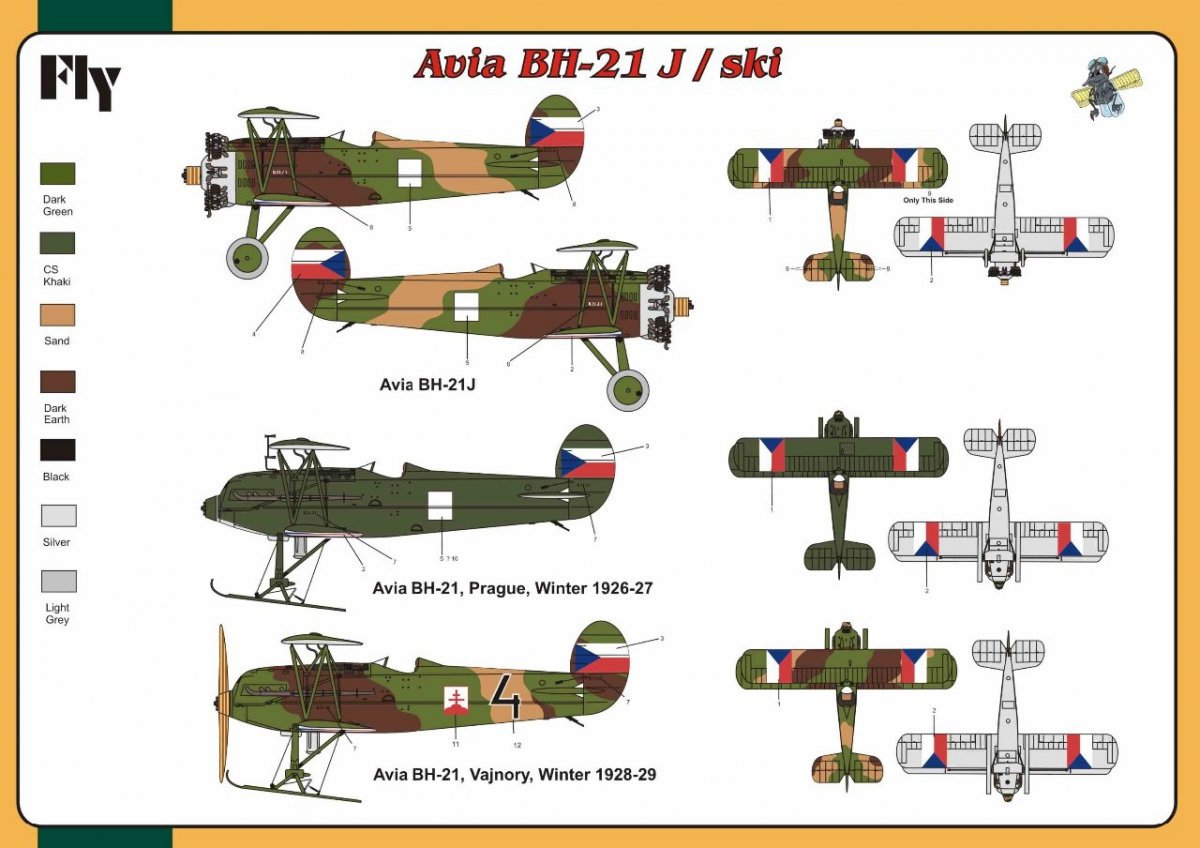 Fly 72020 Avia BH - 21 J/sk 1/72 – image 5