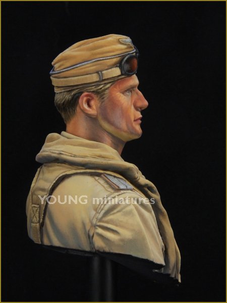 Young Miniatures YM1846 LUFTWAFFE PILOT North Africa WWII 1/10 – Bild 8