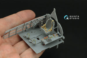 Quinta Studio QD32240 Mitsubishi J2M3 Raiden 3D-Printed &amp;amp; colored Interior on decal paper (Zoukei Mura) 1/32 – obrázek 6