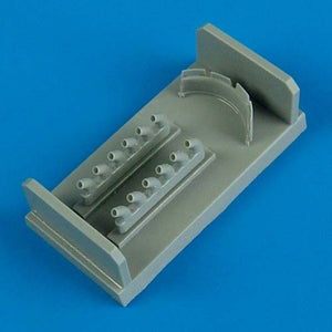 Quickboost QB72374 P-40B/C exhaust &amp;amp; damper cooler 1/72