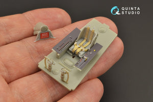 Intérieur imprimé en 3D et coloré sur papier décalcomanie Quinta Studio QD48273 Ta 152H (Dragon) 1/48 – image 7