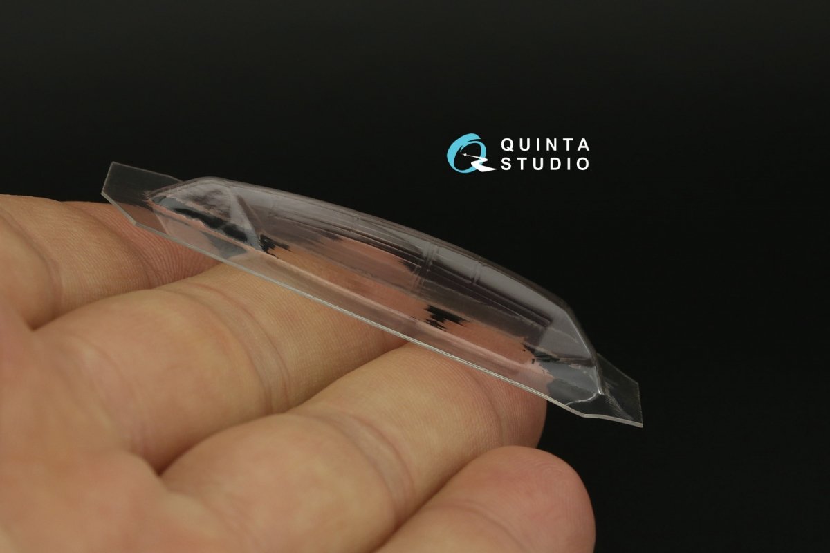 Quinta Studio QC72050 Me-262B-1a vacuumed clear canopy (Revell) 1/72 – image 3
