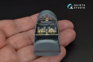 Quinta Studio QD48125 Bf108 3D-Printed &amp;amp; colored Interior on decal paper (Eduard) 1/48 – Bild 5