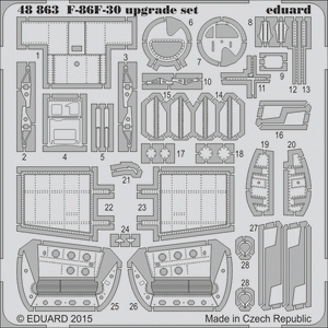 Eduard 48863 F-86F-30 upgrade set 1/48 EDUARD