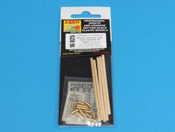 Aber 16025 Barrel cleaning rods with brackets for Tiger I – early/late 1/16 – image 3