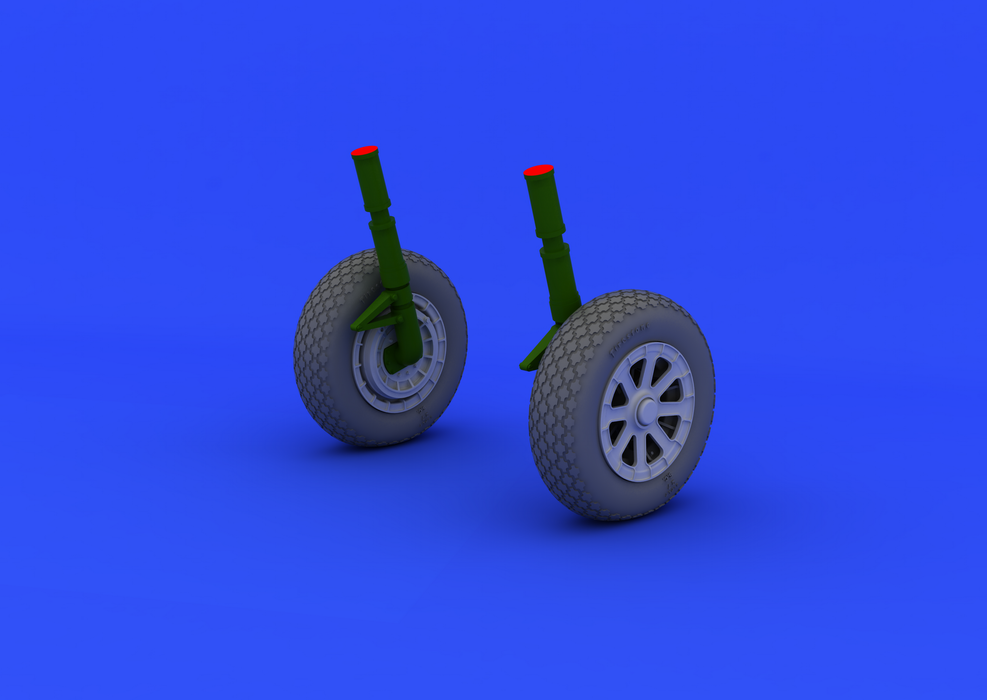 Eduard 632019 F4U-1 wheels 1/32 (Tamiya) – image 2
