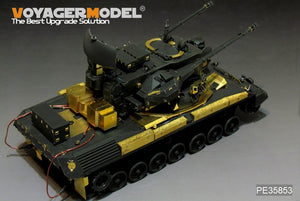 Voyager Model PE35853 Modern German Cheetah A2 SPAAG Basic For MENG TS-030 1/35 – obrázek 4