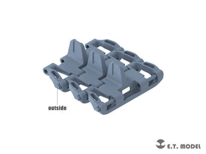 ET Model P35-049 WWII German Pz.Kpfw.IV Late Version（Type 7）Workable Track ( 3D Printed ) 1/35 – immagine 3