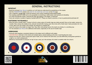 1 Man Army 48GEN522 RAF Roundels Hurricane Mk I/II 1/48 – Bild 2
