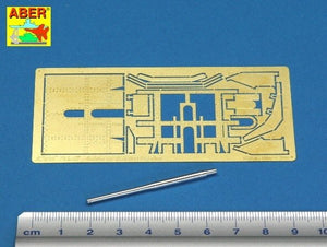 Aber 72L-47 Italian 90mm barrel for 90/53 Gun and additional fully detailed shield 1/72 – Bild 2