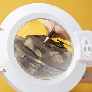 Lightcraft LC8072LED-EU Pro XL Magnifier LED Lamp with Dimmer / Lampa powiększająca LED z przyciemniaczem – zdjęcie 4