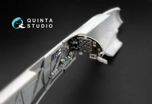 Quinta Studio QD48004 Yak-1B (late production) 3D-Printed &amp;amp; colored Interior on decal pape (for all kits) 1/48 – Bild 10