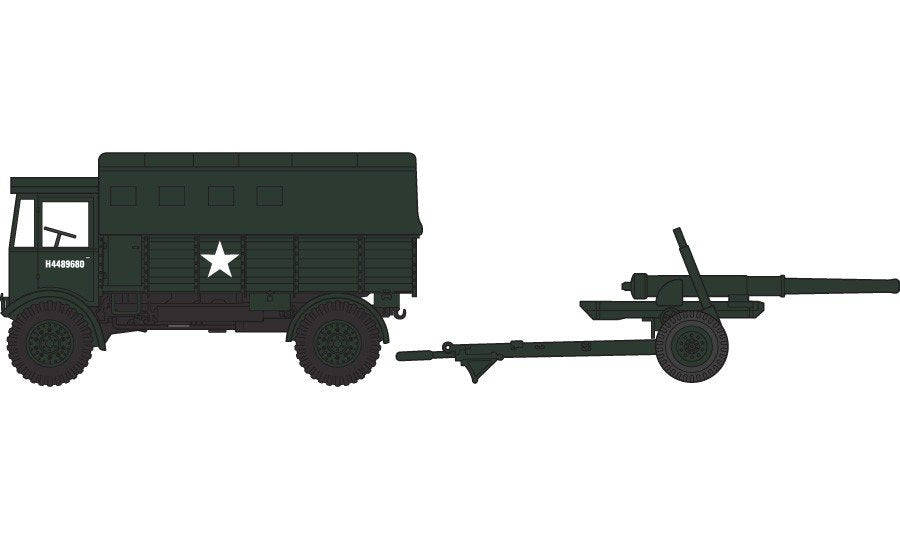 Airfix A01314V Vintage Classics AEC Matador and 5.5 inch Gun 1/76 – image 2