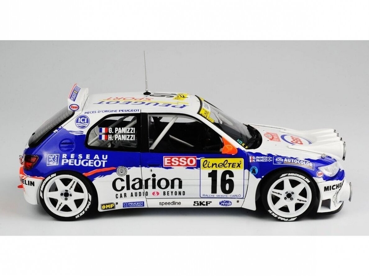 Beemax 24026 Peugeot 306 Maxi EVO2 1998 Monte Carlo Rally Class Winner 1/24 – image 7