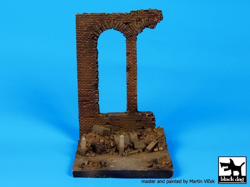 Black Dog D35046 Factory ruin base 1/35 – Bild 4
