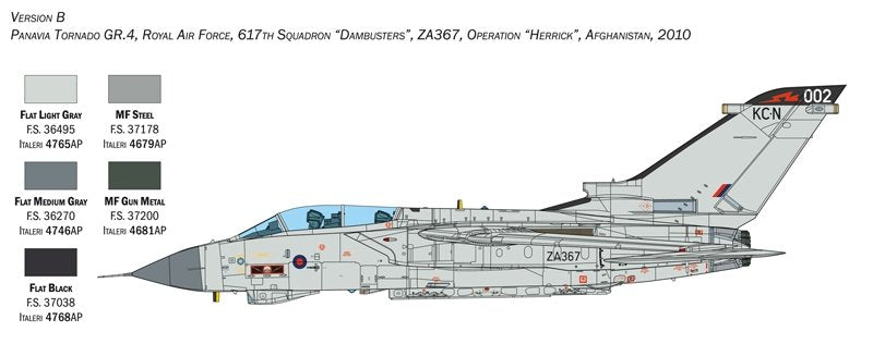 Italeri 2513 TORNADO GR. 4 1/32 – Bild 11