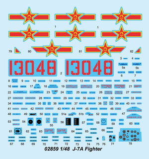 Trumpeter 02859 J-7A Fighter 02859 1/48 – image 3