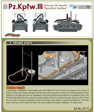 Cyber Hobby 6717 Pz. Kpfw. 111(3.7cm)(T) Ausf. F, Operation Seelowe 1/35 – image 2