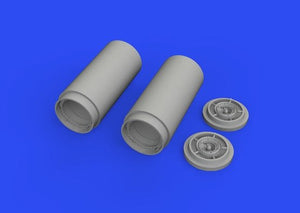 Eduard 648590 MiG-19 exhaust nozzles EDUARD/TRUMPETER 1/48 – obrázek 3