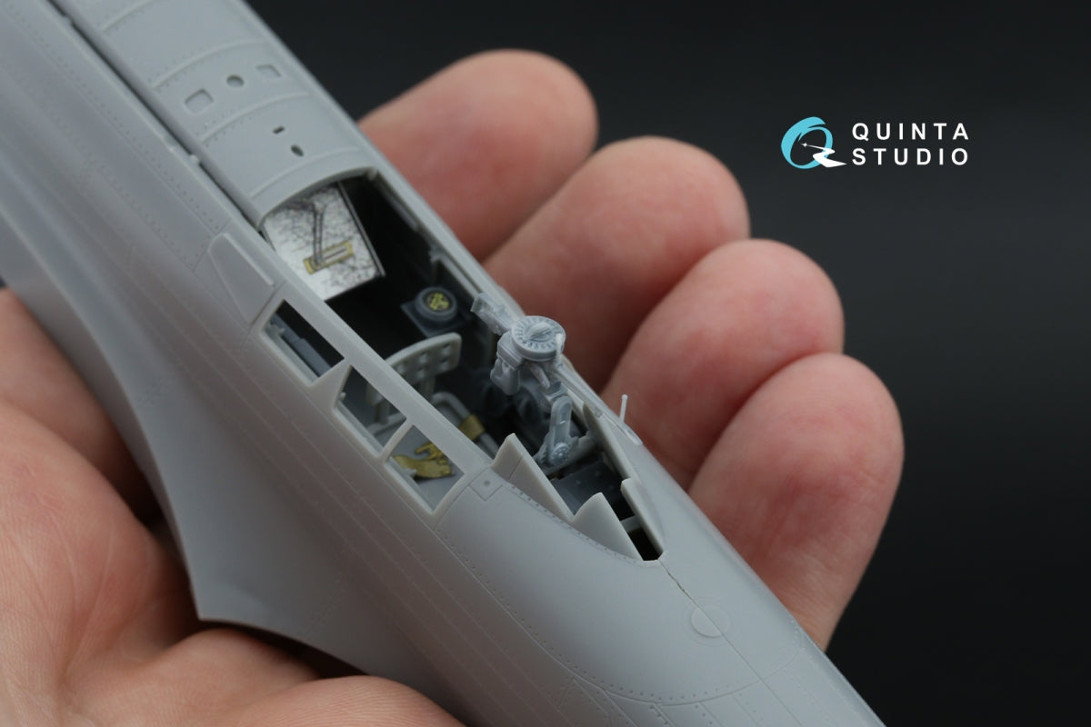 Quinta Studio QD+48574 Fairey Battle Mk.I 3D-Printed &amp;amp; colored Interior on decal paper (Trumpeter) (with 3D-printed resin parts) 1/48 – obrázek 12