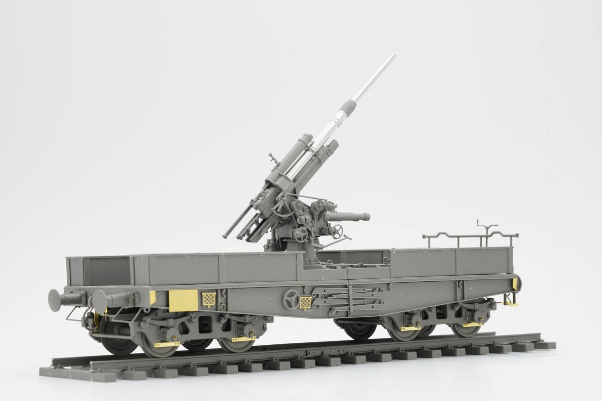 Border Model BT-044 German 88mm Gun Flak 36 w/SSys Wagon 1/35 – image 6