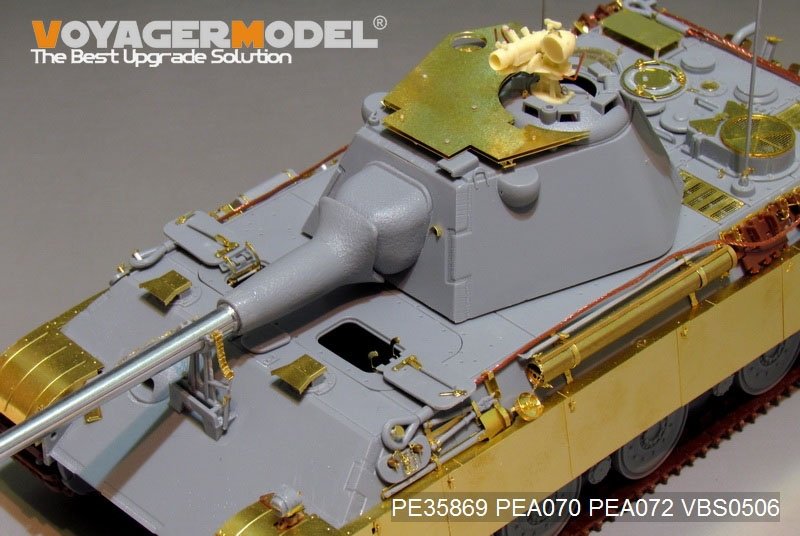 Voyager Model PE35869 WWII German Panther II tank basic for AMUSING HOBBY 1/35 – immagine 4