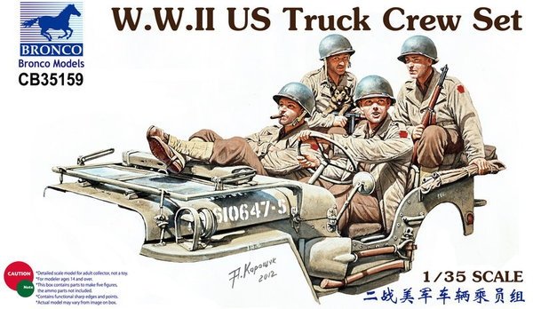 Bronco CB35159 US Truck Crew Set (1/35)