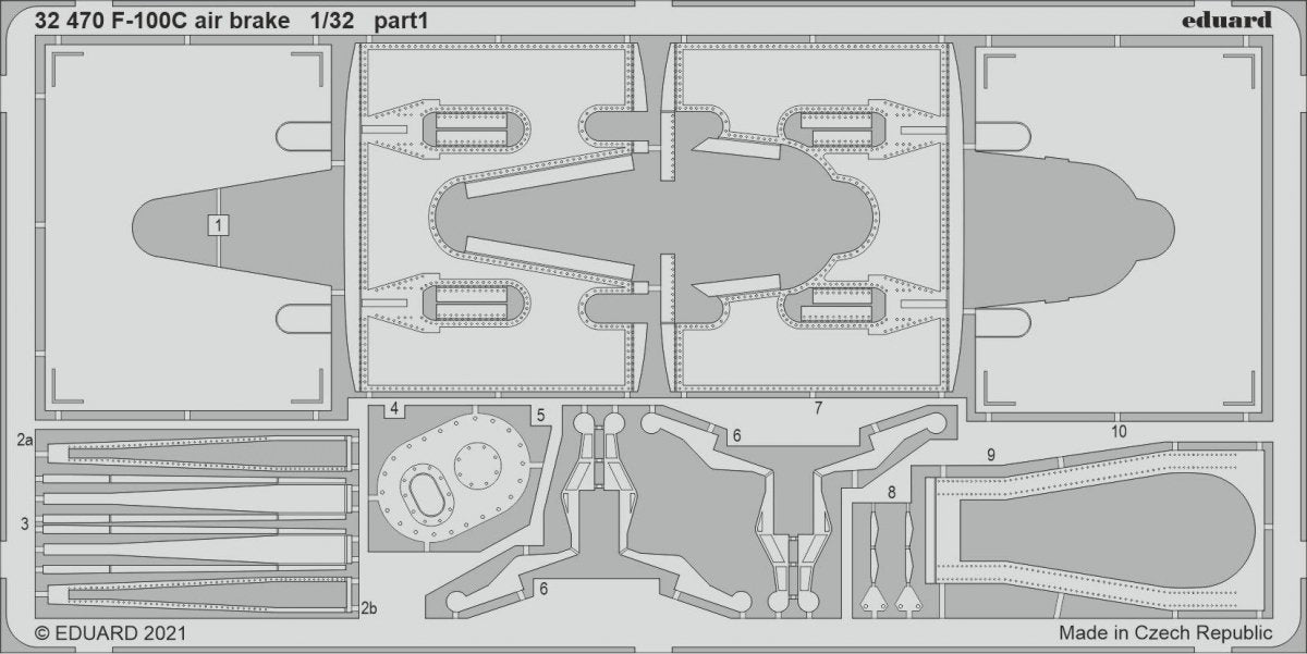 Eduard BIG33137 F-100C PART II TRUMPETER 1/32 – image 4