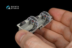 Quinta Studio QD48152 TF-104G 3D-Printed &amp;amp; colored Interior on decal paper (for Hasegawa kit) 1/48 – Bild 3