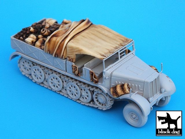 Black Dog T72018 Sd. Kfz. 9 Famo for Revell 1/72 – Bild 2