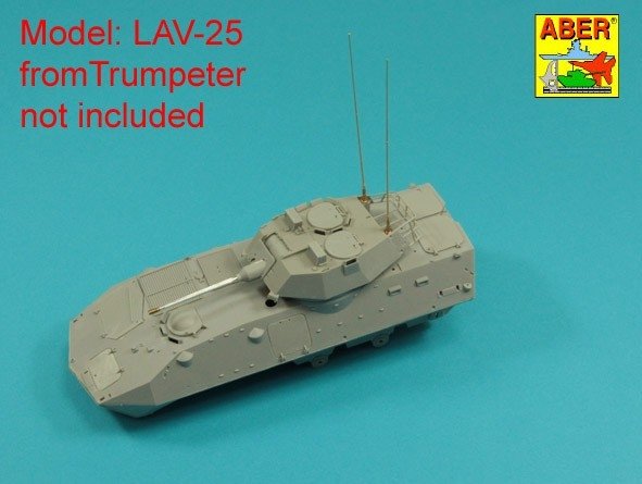 Aber R-44 Zestaw 2 anten VHF pojazdów NATO / Set of 2 NATO antennas with mount bases 1/35 – zdjęcie 7