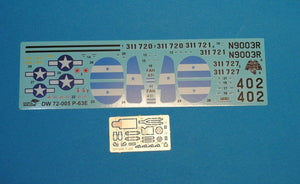 Dora Wings 72005 Bell P-63E-1-BE Kingcobra 1/72 – obrázek 3