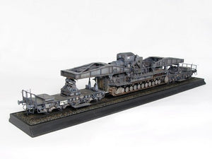 Trumpeter 00209 Morser Karl-Gerat 040/041 on railway transport carrier 1/35 – obrázek 3