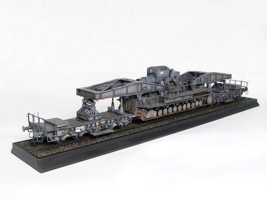 Trumpeter 00209 Morser Karl-Gerat 040/041 on railway transport carrier 1/35 – obrázek 3