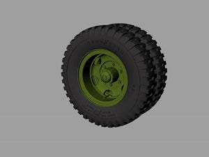 Panzer Art RE35-529 M35&amp;amp;M109 trucks road wheels (Goodyear) 1/35 – image 2