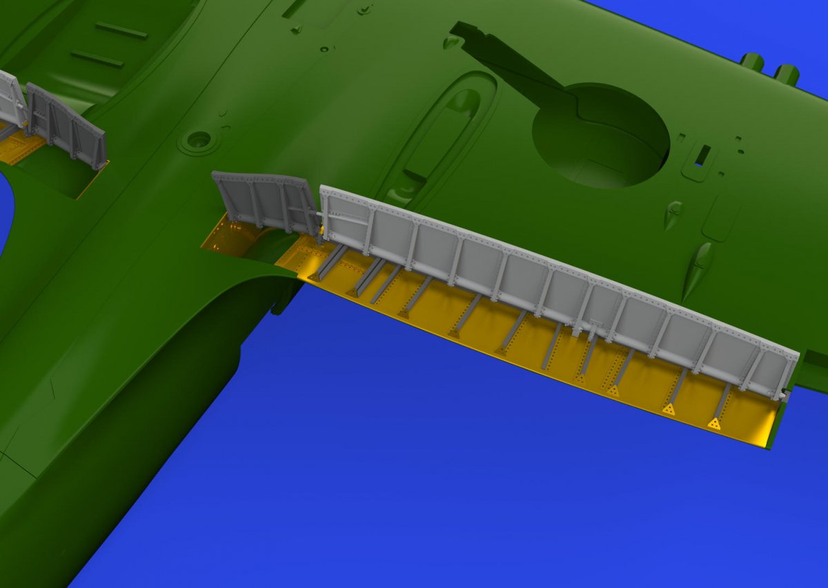 Eduard 648759 Spitfire Mk.VIII landing flaps PRINT EDUARD 1/48 – image 2