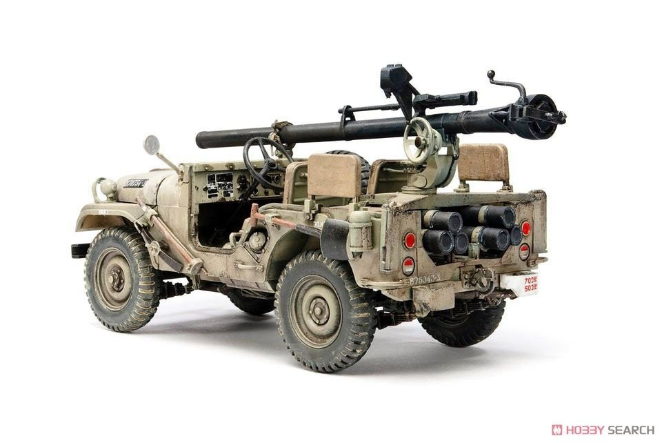 AFV Club 35S99 IDF M38A1 Series reconnaissance/fire support Jeep 1/35 – image 3