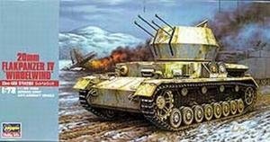 Hasegawa MT48 German Sdkfz 161/4 20mm Flakpanzer Wirbelwind 1/72