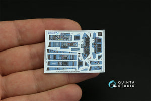 Quinta Studio QDS-48320 Su-30SM 3D-Printed &amp;amp; colored Interior on decal paper (GWH) (Small version) 1/48 – image 7