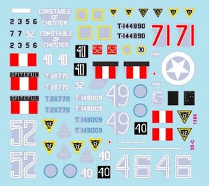Star Decals 35-C1388 Sherman Mk V tanks. British 79th Armored Division. 1/35 – obrázek 2