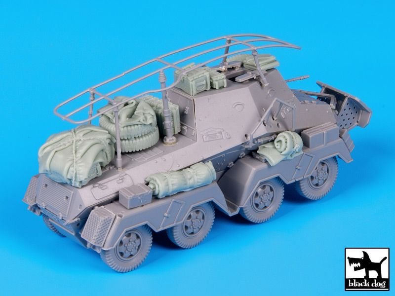 Black Dog T72058 Sd Kfz 263 accessories set for Dragon 1/72 – Bild 4