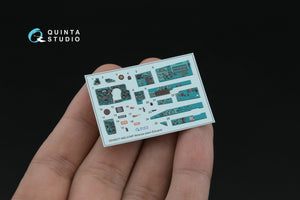 Quinta Studio QD+48577 MiG-21MF Fishbed-J (Moscow plant) 3D-Printed &amp;amp; colored Interior on decal paper (Eduard) (with 3D-printed resin parts) 1/48 – image 11