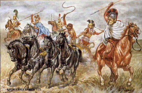 Waterloo 1815 AP001 Greek Cavalry 1/72
