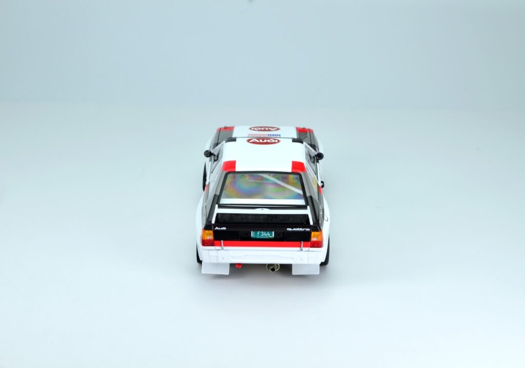NuNu PN24023 Audi SPORT QUATTRO S1 &amp;#39;86 US OLYMPUS RALLY 1/24 – Bild 5