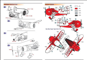Dora Wings 14402 GeeBee Supersporster R1&amp;amp;R2 1/144 – obrázek 3