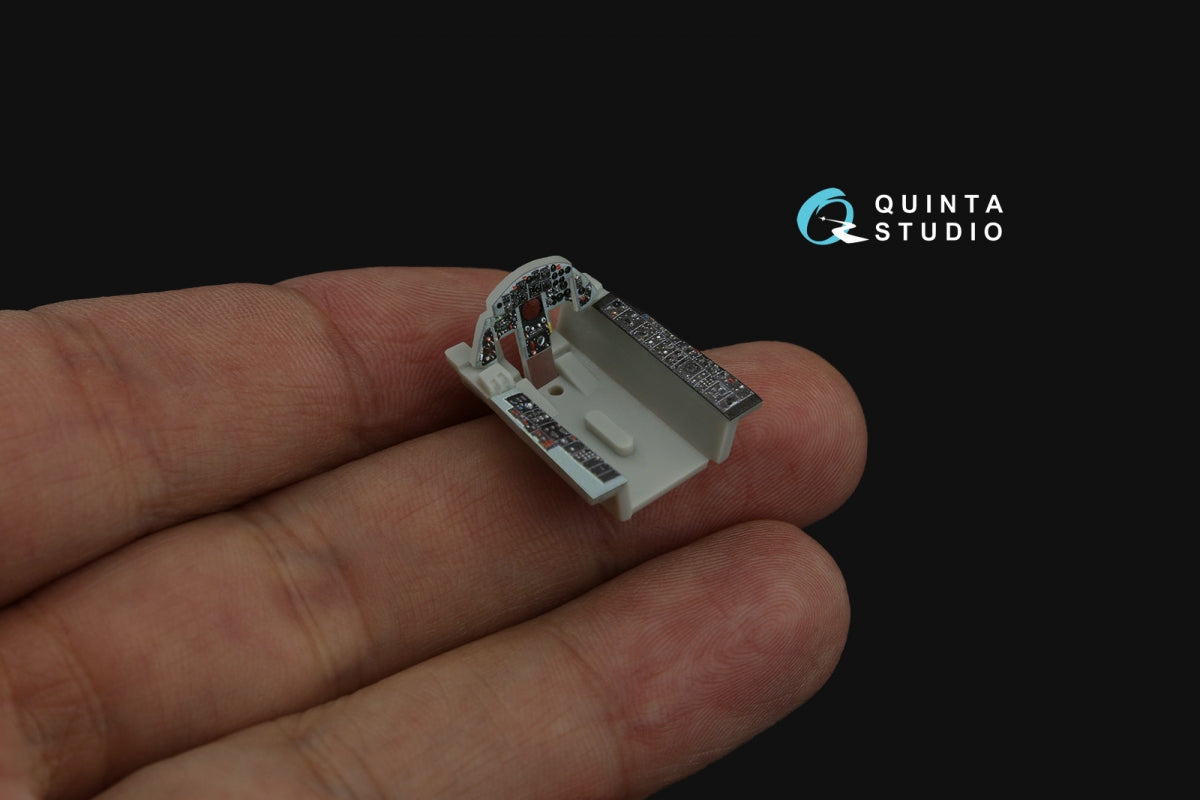Quinta Studio QD72100 F-104G 3D-Printed &amp;amp; colored Interior on decal paper (Hasegawa) 1/72 – image 10