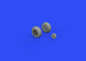 Eduard 648989 P-51B/ C wheels block tread EDUARD 1/48 – immagine 3