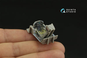 Quinta Studio QD48278 F/A-18А++ 3D-Printed &amp;amp; colored Interior on decal paper (HobbyBoss) 1/48 – image 12