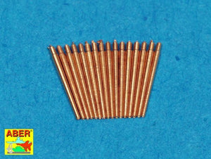 Aber 400L-03 Set of 16 37mm anti-aircraft artillery barrels for German Navy ships 1/400