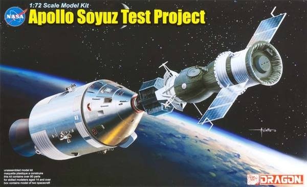 Dragon 11012 Project Apollo-Soyuz Test Project (Apollo 18 and Soyuz 19) 1/72